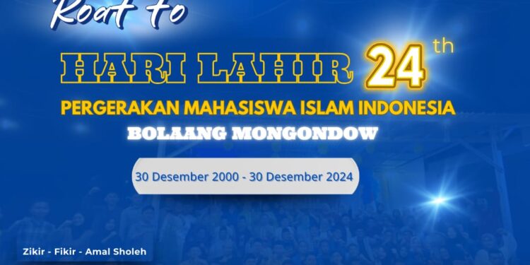 Merayakan Hari Lahir Ke 24 Tahun, PMII Bolmong Gelar Berbagai Kegiatan