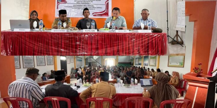 Jemput Program Presiden Prabowo Terkait Ketahanan Pangan, Pemdes Tolondadu II Bentuk Kelompok Ternak