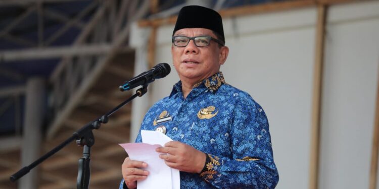 Apel KORPRI. Pj Wali Kota Kotamobagu Abdullah Mokoginta Tekankan Topoksi Anggota