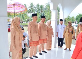Usai Dilantik, Bupati dan Wakil Bupati Bolsel Laksanakan Safari Ramadan dan Kunker Perdana di Kecamatan Pinolosian