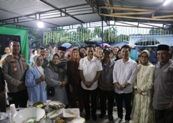 Halal Bihalal Desa Modayag Tadulan di Hadiri Wali Kota dan Wakil Wali Kota Kotamobagu