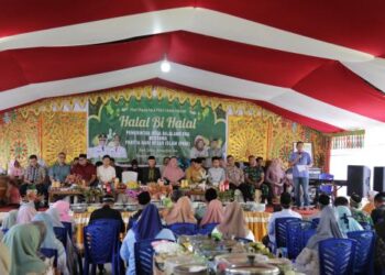 Halal Bihalal Desa Bilalang Dua Dihadiri Wali Kota dan Wakil Wali Kota Kotamobagu