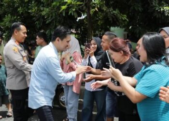 Sambangi Motoboi Kecil, Wakil Wali Kota Kotamobagu Hadiri Halal Bihalal