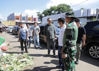Wali Kota Kotamobagu Pimpin Aksi Bersih-Bersih Kota, Berkolaborasi dengan Polres dan Kodim 1303