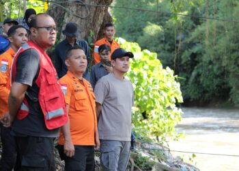 Rendy Virgiwan Mangkat Turun Langsung Pantau Warga yang Diduga Hanyut Terbawa Arus Sungai