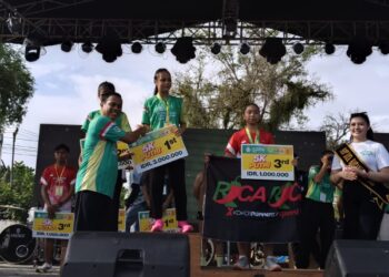 Fun Race 2025. Wali Kota dr. Weny Gaib Lepas Ribuan Peserta