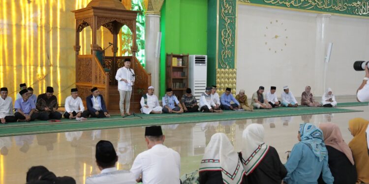 Wakil Wali Kota Rendy Hadiri Pelantikan Pengurus Ikatan Keluarga Alumni BKPRMI Kotamobagu