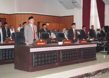 DPRD Bolsel Gelar Paripurna Penyampaian Rencangan Perubahan KUA dan PPAS Tahun 2025