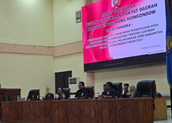 DPRD Kab Bolmong Gelar Rapat Paripurna Pembahasan Pembicaraan Tingkat II Atas Ranperda dan LPJ APBD Tahun 2024
