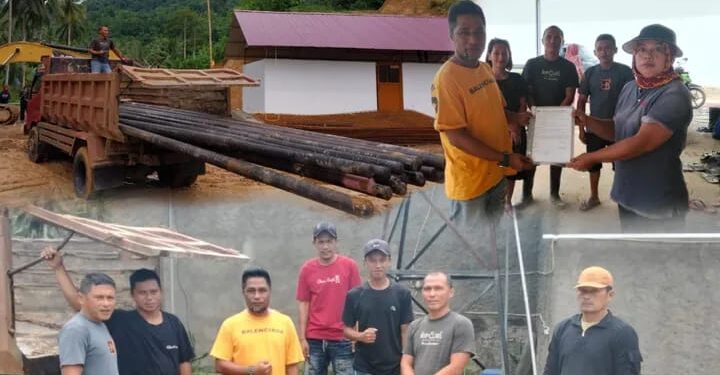 Mendukung Pembangunan Desa, Koperasi Produsen Pidung Jaya Beri Bantuan Lampu Jalan