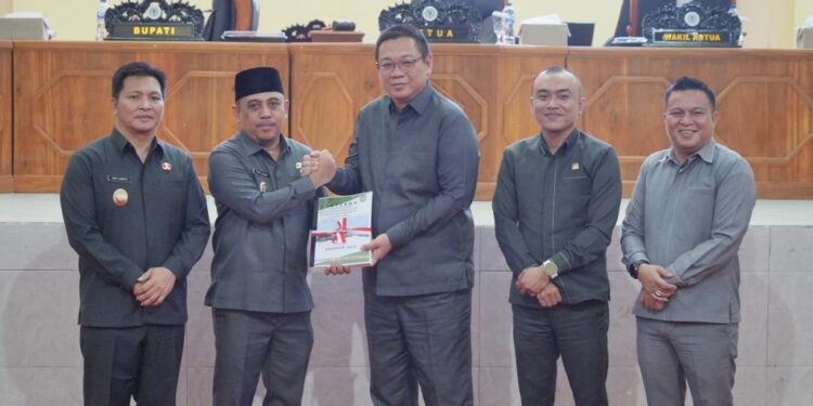 DPRD Bolmong Setujui RPJMD 2025 – 2029 untuk Dibahas Lebih Lanjut
