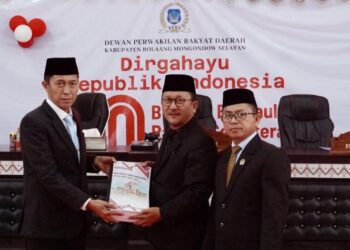 DPRD Bolsel Laksanakan Rapat Paripurna KUA – PPAS Tahun 2026