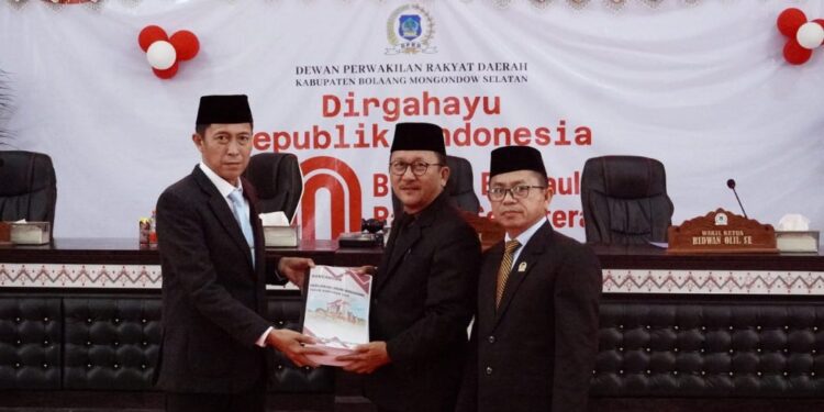 DPRD Bolsel Laksanakan Rapat Paripurna KUA – PPAS Tahun 2026