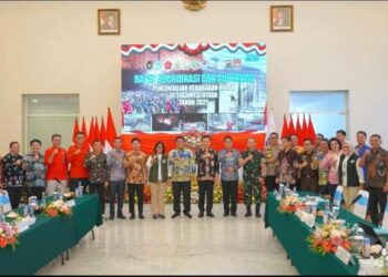 Wakil Wali Kota Kotamobagu Hadiri Rakor Pengendalian Karhutla se-Sulawesi Utara