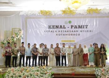 Wali Kota Kotamobagu Hadiri Kenal Pamit Kepala Kejaksaan Negeri Kotamobagu