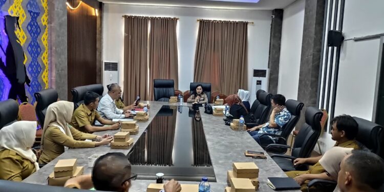 Maksimalkan Kinerja, Komisi II DPRD Bolmong RDP Bersama Dua Dinas
