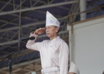 Asisten I Pimpin Upacara Peringatan HUT ke-61 Provinsi Sulawesi Utara di Kotamobagu