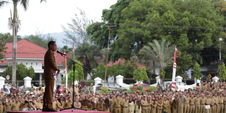 Disiplin Kerja ASN Kotamobagu Kini Diawasi dengan Finger Print Empat Kali Sehari