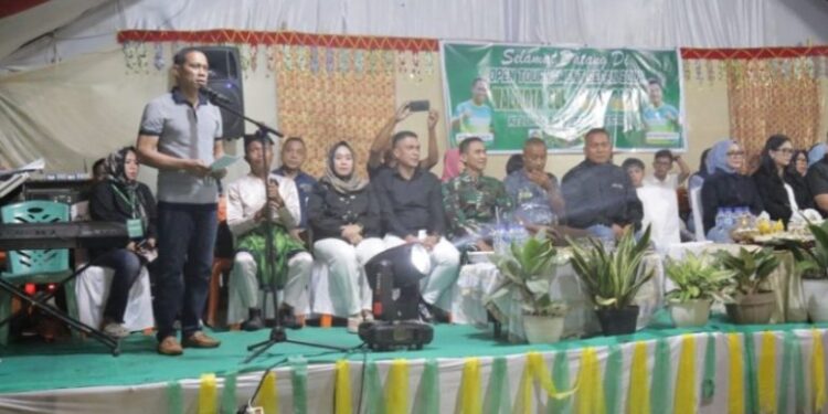 Wali Kota Kotamobagu Buka Turnamen Sepak Bola Putri dengan Semangat Kebersamaan