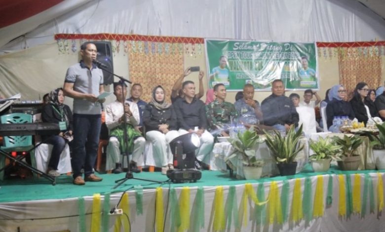 Wali Kota Kotamobagu Buka Turnamen Sepak Bola Putri dengan Semangat Kebersamaan