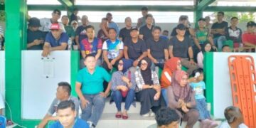 Wali Kota Kotamobagu Saksikan Laga Seru PS DIM Bintang Utara vs Kobo Besar FC