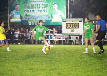 Wali Kota Kotamobagu Buka Turnamen Sepak Bola Wali Kota Cup Putri 2025