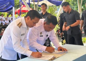 Pemkot Kotamobagu dan Bapas Kelas I Manado Teken PKS untuk Pembinaan Anak Berhadapan dengan Hukum