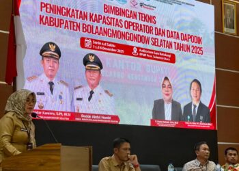 Disdikbud Kab. Bolsel Gelar Bimtek Peningkatan Kapasitas Operator Dapodik