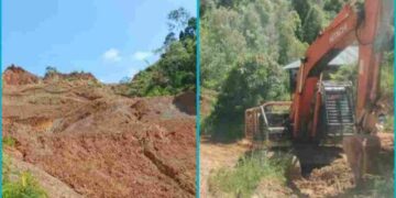 5 WNA China Terdeteksi Terlibat di PETI Talugon Boltim, Kanim Kotamobagu Keneth Rompas : Hal ini Baru Kami Tau