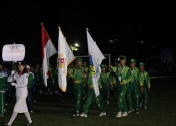 Wali Kota Kotamobagu Hadiri Pembukaan Porprov XII Sulawesi Utara 2025