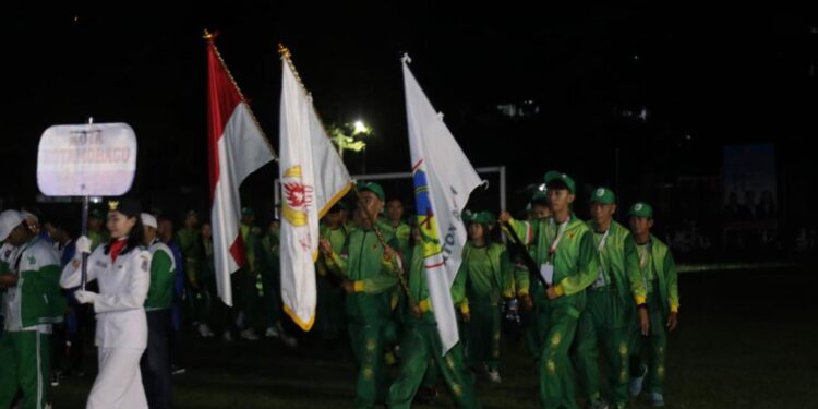 Wali Kota Kotamobagu Hadiri Pembukaan Porprov XII Sulawesi Utara 2025