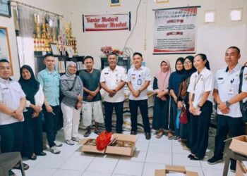 Pemkot Kotamobagu Monitoring Penyaluran Bantuan Pangan Beras dan Minyak Goreng