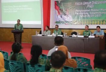 Wali Kota Kotamobagu Buka FGD Penyusunan Master Plan Pendidikan 2025-2035
