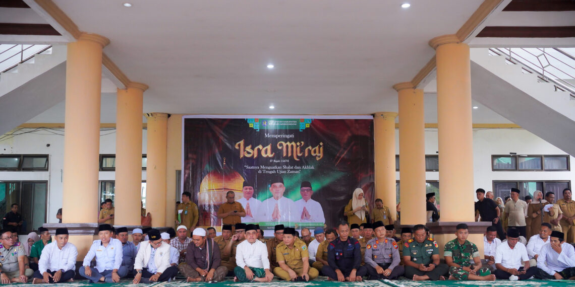 Peringati Isra Mi’raj, Bupati Bolmong Yusra Alhabsyi Ajak Masyarakat Jaga Kerukunan Dan Toleransi