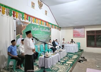 Laksanakan Safari Ramadan Di Pelosok, Pemkab Bolmong Beri Fasilitas Penerangan Jalan Ke Desa Mengkang