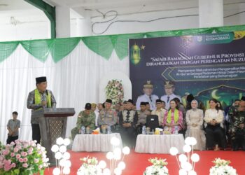 Didampingi Wali Kota dan Wakil Wali kota Kotamobagu Gubernur YSK Lakukan Safari Ramadhan