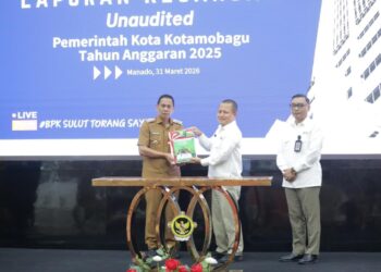 Pemkot Kotamobagu Serahkan LKPD Unaudited 2025 ke BPK Sulut