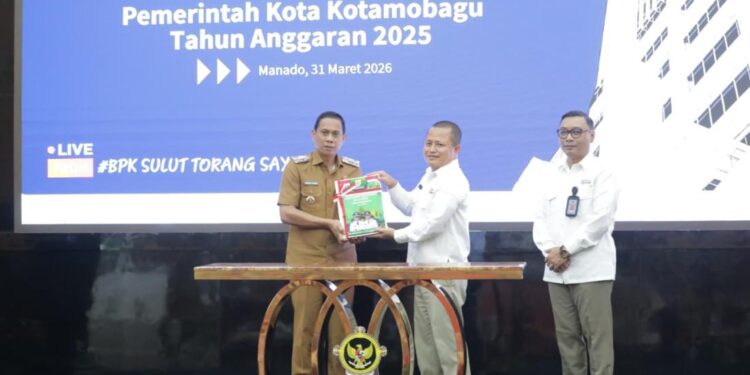Pemkot Kotamobagu Serahkan LKPD Unaudited 2025 ke BPK Sulut