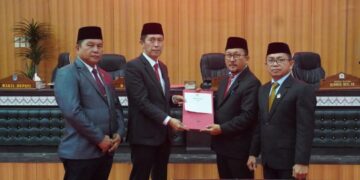 Paripurna DPRD Bolsel: LKPJ 2025 Disetujui, 7 Ranperda Resmi Jadi Perda