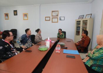 Perkuat Kualitas Penyiaran, Diskominfo Kotamobagu Terima Kunjungan Kerja KPID Sulut