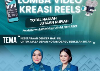 Peringati Hari Kartini dan Hari Bumi, TP-PKK Kotamobagu Gelar Lomba Video Reels Dorong Kesetaraan Gender dan Ekonomi Hijau