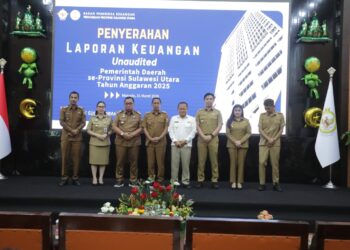 Wali Kota Weny Gaib Serahkan LKPD Unaudited 2025 ke BPK Sulut, Wujud Akuntabilitas Pengelolaan Keuangan Daera