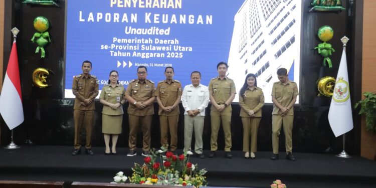 Wali Kota Weny Gaib Serahkan LKPD Unaudited 2025 ke BPK Sulut, Wujud Akuntabilitas Pengelolaan Keuangan Daera