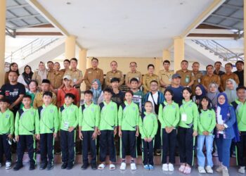 Bupati Yusra Alhabsyi Lepas 52 Kontingen O2SN Boltim ke Tingkat Provinsi Sulut 2026: Kalian Duta Olahraga Daerah