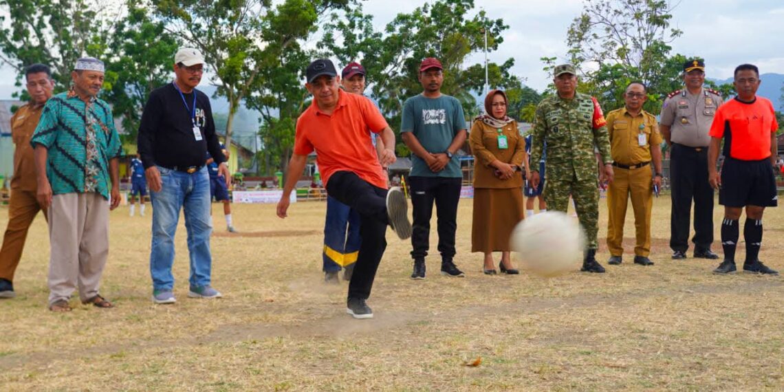 Resmi Dibuka! AR-Rayyan Cup IV Bergulir di Mongkoinit, Bupati Yusra: Olahraga Pemersatu Warga Bolmong