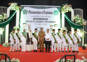 Wali Kota dan Ketua TP PKK Kotamobagu Hadiri Perpisahan Siswa MI Baitul Makmur, Apresiasi Peran Guru dan Yayasan