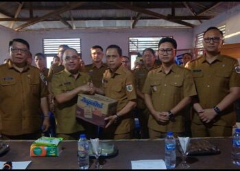 Pemkot Kotamobagu Salurkan Bantuan untuk Korban Banjir Bolmong, Weny Gaib: Kita Keluarga Besar BMR