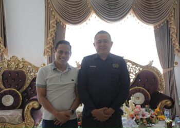 Wali Kota Kotamobagu Terima Audiensi PWI Sulut, Ucapkan Selamat ke Ketua PWI Terpilih Konni Balamba