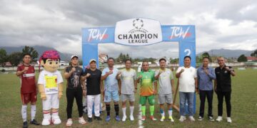 Wali Kota Weny Gaib Buka Totabuan Champion League 2026, Bukti Nyata Komitmen Pemkot Kotamobagu Majukan Sepak Bola BMR