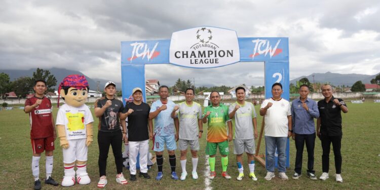 Wali Kota Weny Gaib Buka Totabuan Champion League 2026, Bukti Nyata Komitmen Pemkot Kotamobagu Majukan Sepak Bola BMR